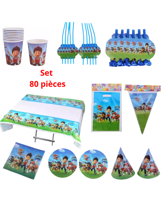Set d'anniversaire Pat patrouille