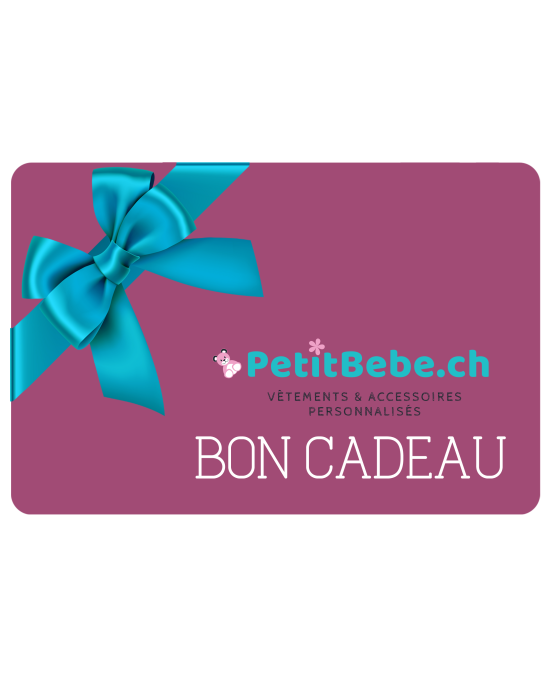 Bon cadeau 20 / 50 / 100 CHF