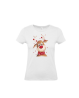 T-shirt renne noël femme