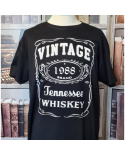 T-shirt vintage année à personnaliser