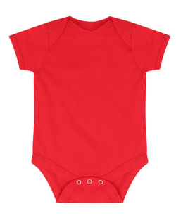 Body manches courtes rouge personnalisable
