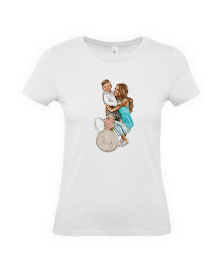 T-shirt maman et garçon
