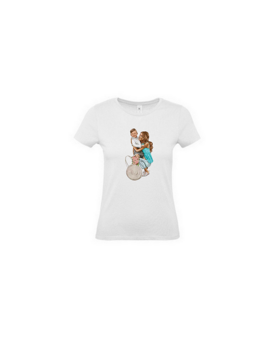 T-shirt maman et garçon
