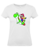 T-shirt mario yoshi femme
