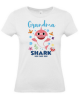 T-shirt grandma shark femme