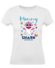 T-shirt mommy shark femme