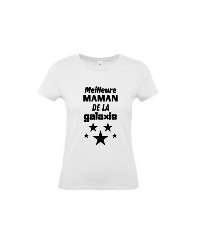 T-shirt meilleure maman de la galaxie