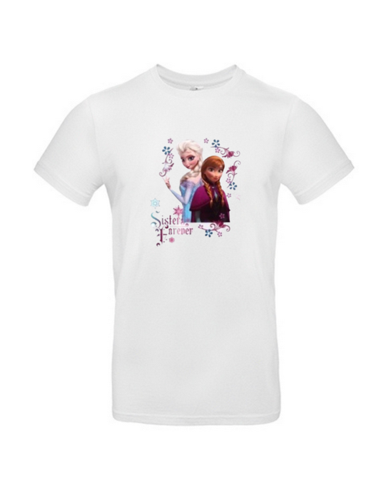 T-shirt elsa et anna enfant