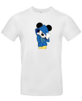 T-shirt mickey bleu enfant