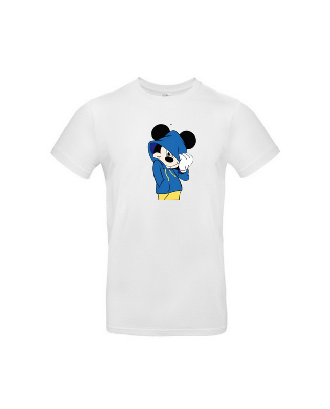 T-shirt mickey bleu enfant