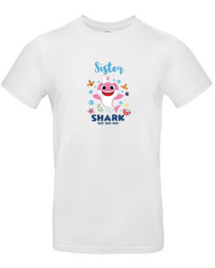 T-shirt sister shark enfant