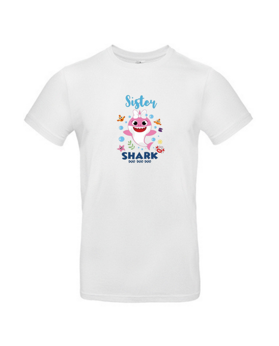 T-shirt sister shark enfant
