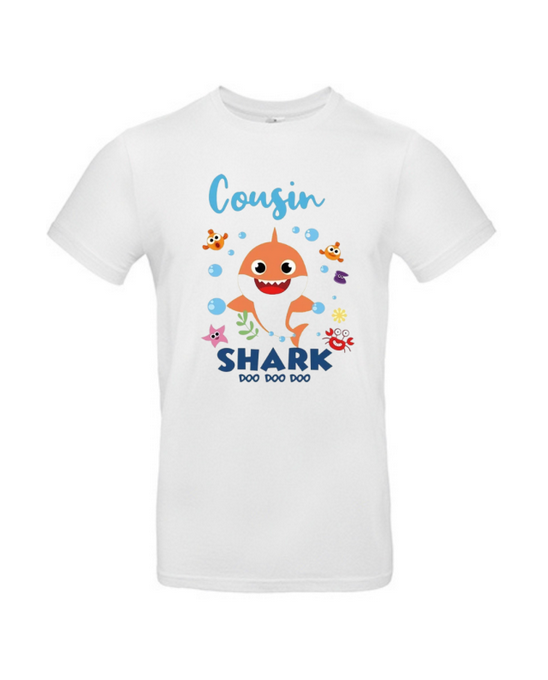 T-shirt cousin shark enfant