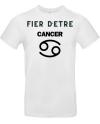 T-shirt fier d'être cancer