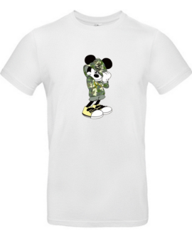 T-shirt mickey militaire homme