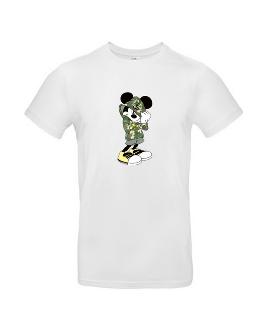T-shirt mickey militaire homme