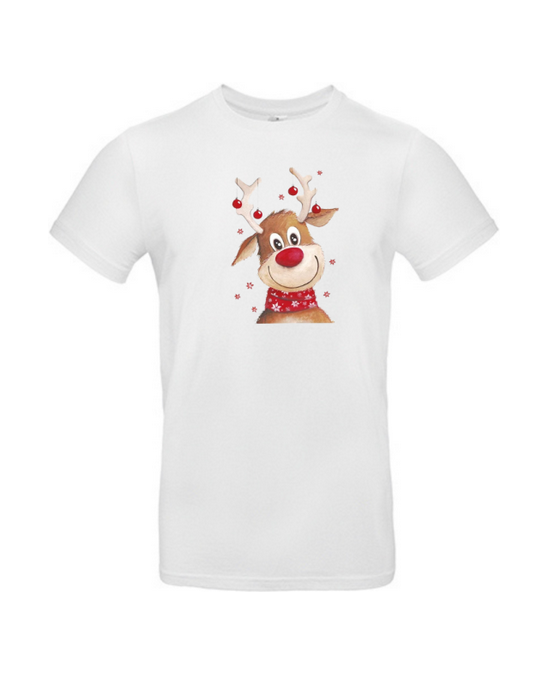 T-shirt renne noël homme