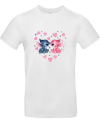 T-shirt stitch amoureux homme