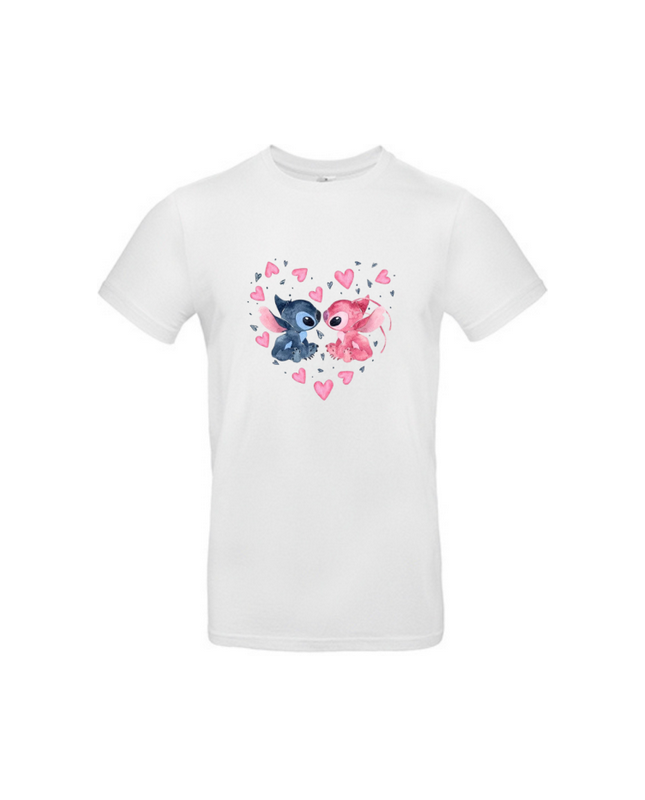 T-shirt stitch amoureux homme