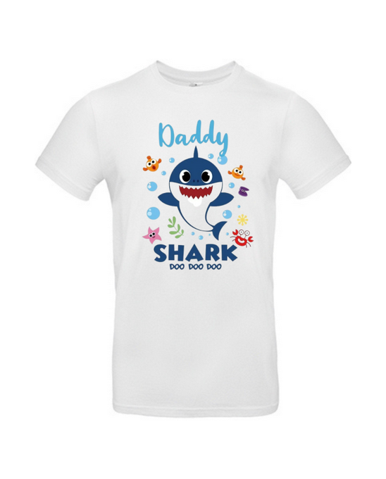T-shirt daddy shark homme