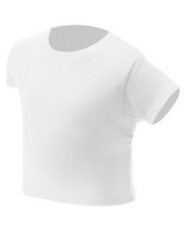 T-shirt bébé personnalisable blanc