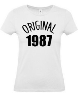 T-shirt femme Original Année de  naissance à personnaliser