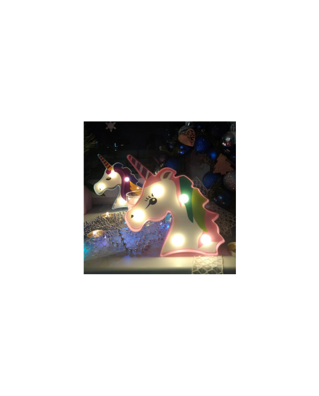 Lampe veilleuse licorne