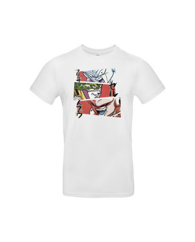 T-shirt dragon ball méchants