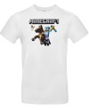 t-shirt enfant minecraft chevalier