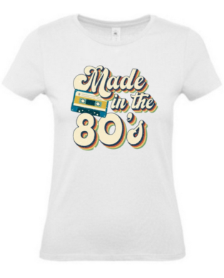 T-shirt femme made in the 80's