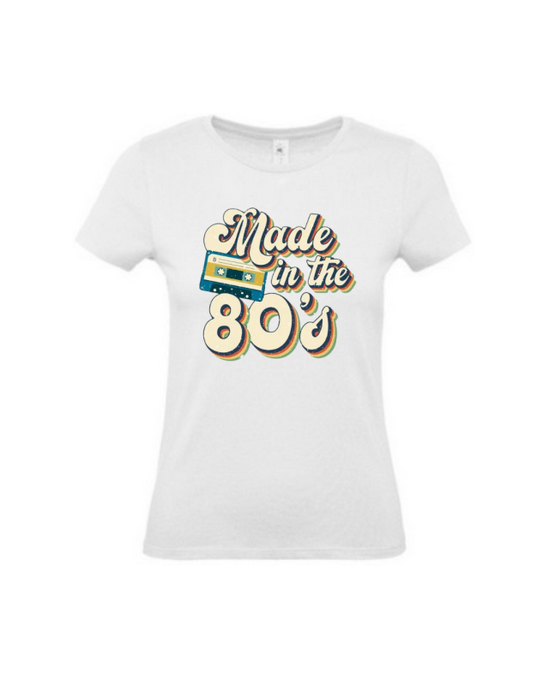 T-shirt femme made in the 80's