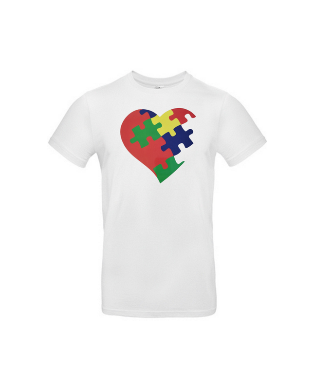 T-shirt enfant coeur autisme