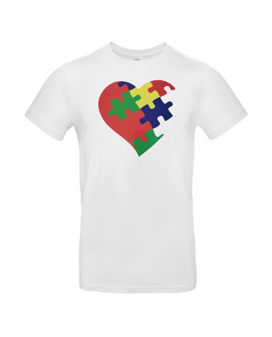 T-shirt enfant coeur autisme