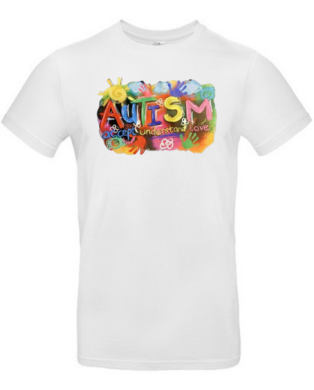 T-shirt enfant autism dessin