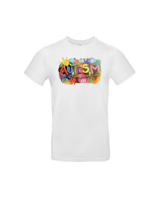T-shirt enfant autism dessin