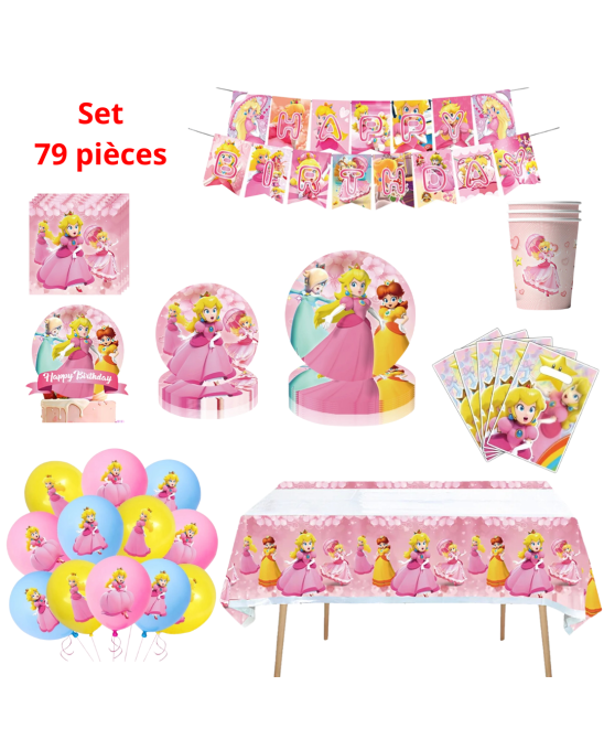 Set anniversaire Princesse Peach