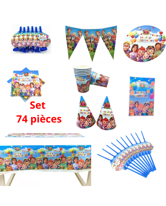 Set d'anniversaire Cocomelon