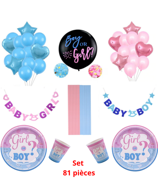 Set Baby Shower Boy or Girl M