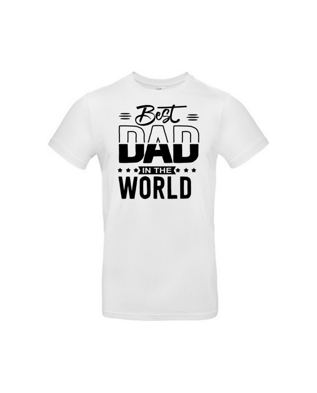 T-shirt best dad in the world